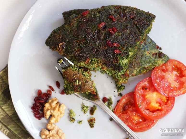 Kuku Sabzi a Special Persian Starter for Vegans
