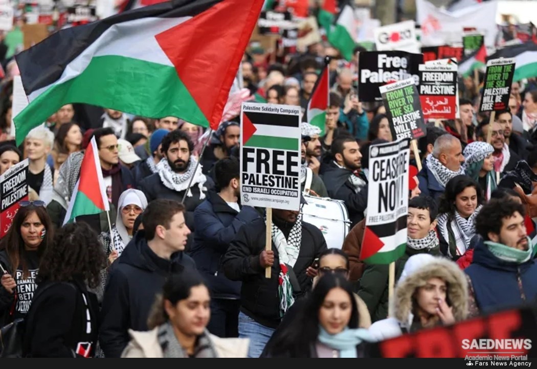 Protesters Around World Rally in Solidarity with Palestinians in Gaza