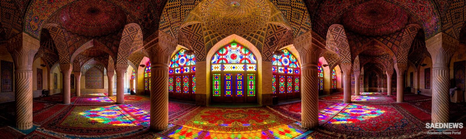 Nasir Al-Mulk the Rainbow Mosque