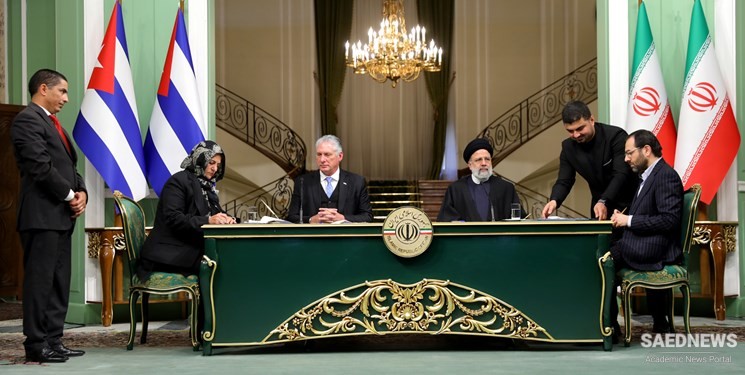 Tehran, Havana Ink 7 Cooperation Agreements During Cuban President’s Visit