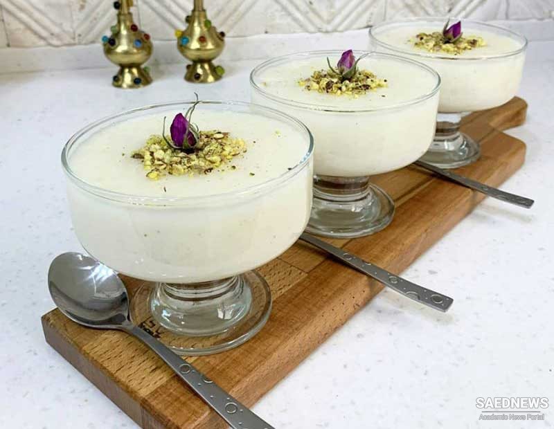 Shir Berenj: Milky Rice Pudding
