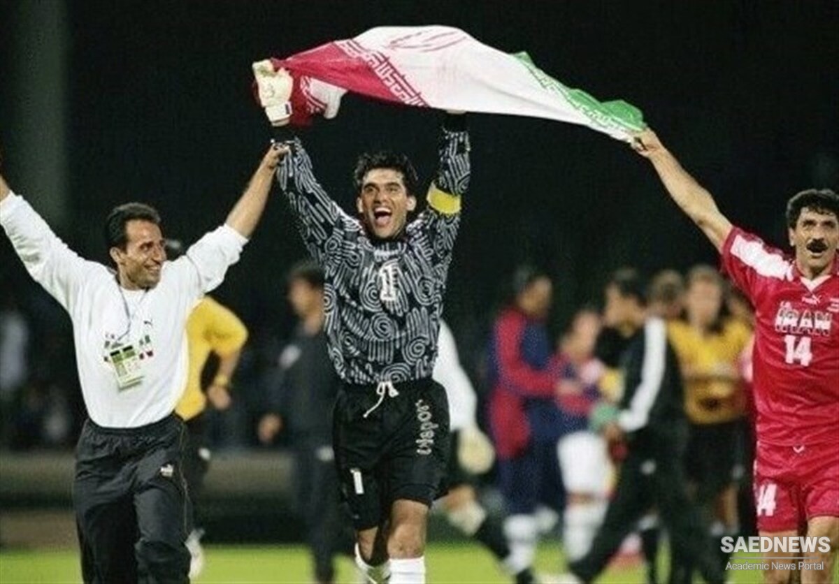 The Day Iranians Were All the Happiest on the Planet; the Moment Khodadad Azizi Scored the Second Goal Against Australia