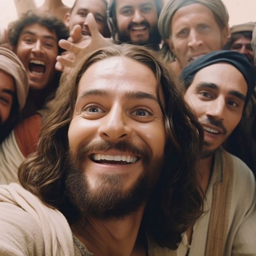 AI Selfies of the Gone: From Jesus Christ and His Companions to Napoléon and His Comrades