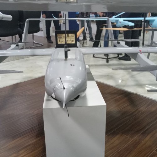 Iranian Navy unveils homegrown Chamrosh-4 VTOL drone, remotely operated vehicle