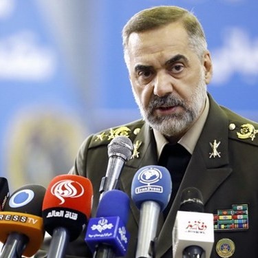 Iran's Defense Minister: Israeli Regime Nearing Its End