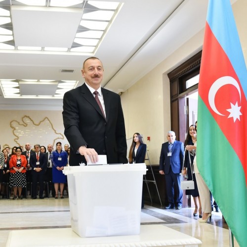 Polls Open in Azerbaijan Presidential Election