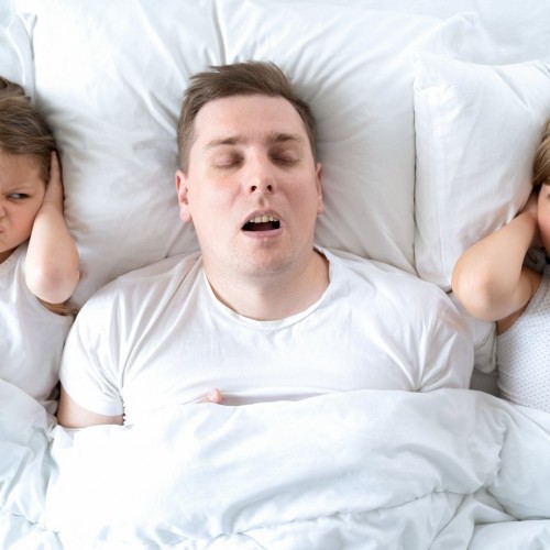 Toddler Solves the Problem of Snoring Dad with a Surprise Slap